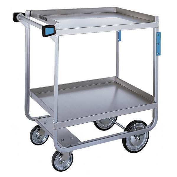 Lakeside NSF Stainless Steel Utility Cart; 700 Lb Capacity, 2 Shelf, 18"x27" - 521
