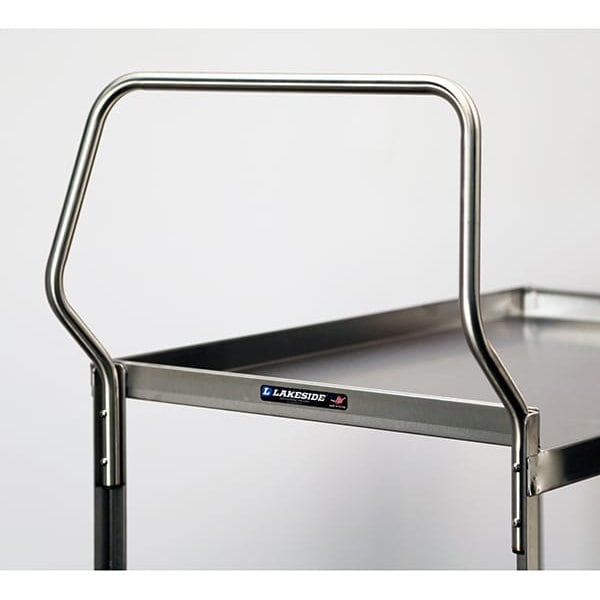 Lakeside Stainless Handler Series 2 Shelf Cart; 700 lb Capacity, 18"x27" - 4721