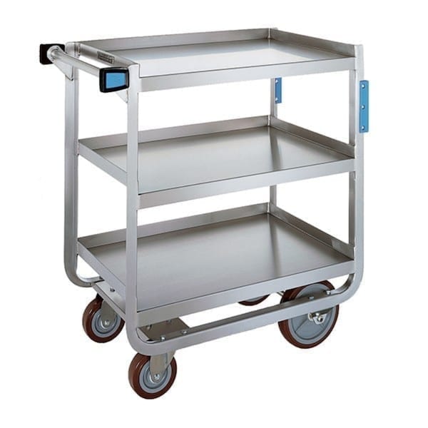 Lakeside Stainless Steel Utility Cart; 1,000 Lb Capacity, 3 Shelf, 18"x27" - 939