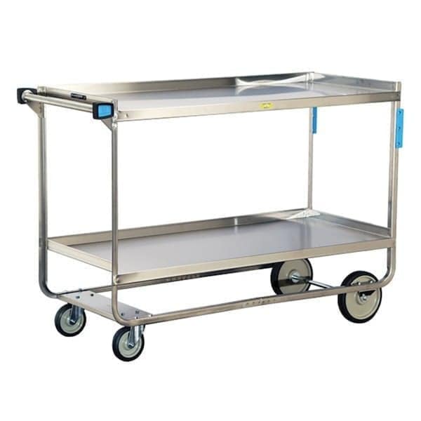 Lakeside NSF Stainless Steel Utility Cart; 700 Lb Capacity, 2 Shelf, 21"x49" - 558