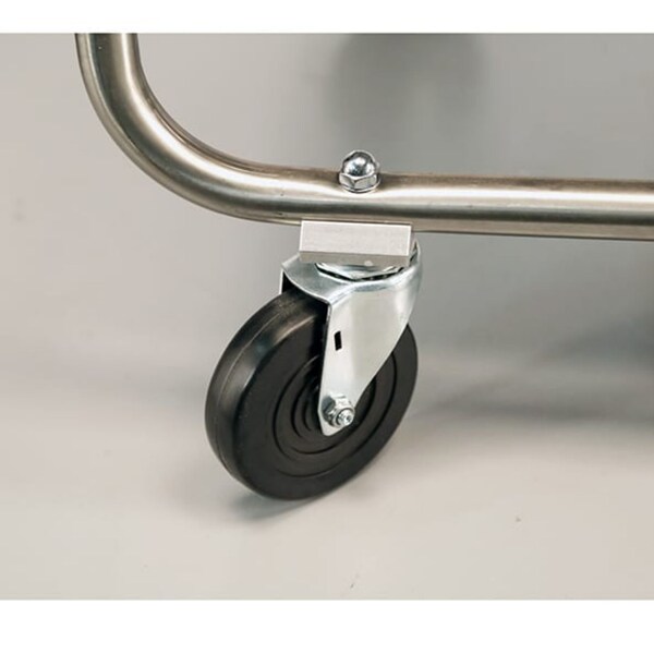 Lakeside Tubular Frame Stainless Steel 2-Shelf Cart; 500 lb Capacity, 18"x27" - 221