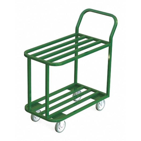 R.W. Rogers Co Tubular Deck Cart, Steel, 18" x 42" - 02-TC2-1842
