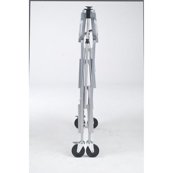 Master Grade Folding Master Busing Cart, 500 lb Cap, 5"SwvlCstr, 34" X 17.5" X 35" - BC-3000H