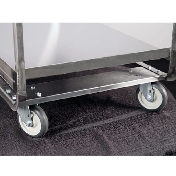 Lakeside Stainless Steel 3 Shelf Cart, 1,000 lb Capacity, 24"x36" - 949