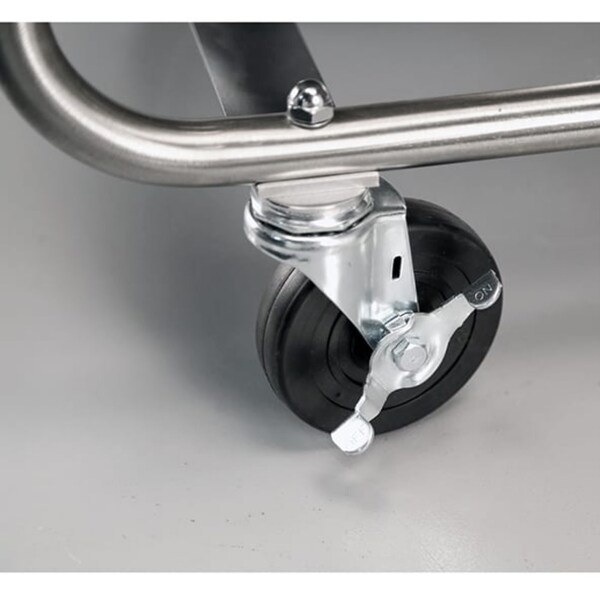 Lakeside Regular Heated Tubular 3 Stack Plate Dispenser; 7-3/8" to 8-1/8" - 8308