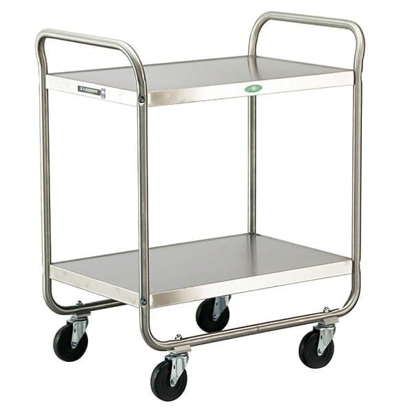 Lakeside Tubular Frame Stainless Steel 3-Shelf Cart;500 lb Capacity, 15-1/2"x24" - 211