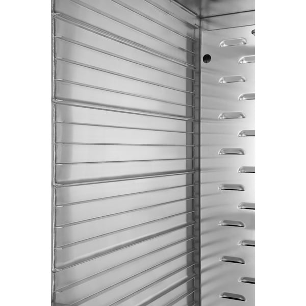 Koolmore 33 in. Commercial Insulated Heated Holding/Proofing Cabinet with 32-Pan Capacity Solid Dutch Doors - KM-CHP36-SIDD