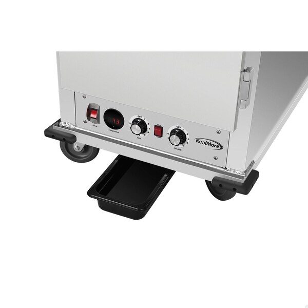 Koolmore 33 in. Commercial Insulated Heated Holding/Proofing Cabinet with 32-Pan Capacity Solid Dutch Doors - KM-CHP36-SIDD