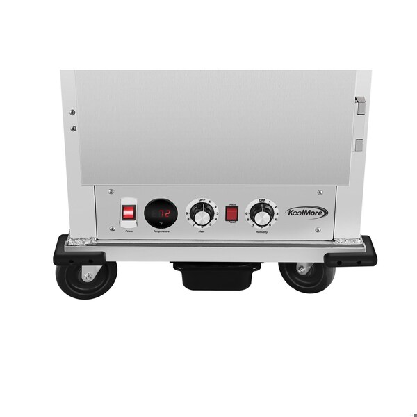 Koolmore 33 in. Commercial Insulated Heated Holding/Proofing Cabinet with 32-Pan Capacity Solid Dutch Doors - KM-CHP36-SIDD