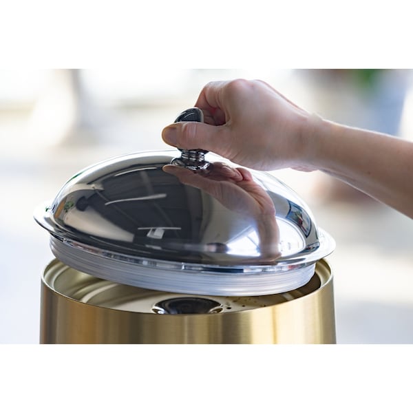 Service Ideas Flame Free Thermo-Urn Vintage Gold Regal Style Vacuum Insulated Urn, 3 Gallon - URN30VVGRG
