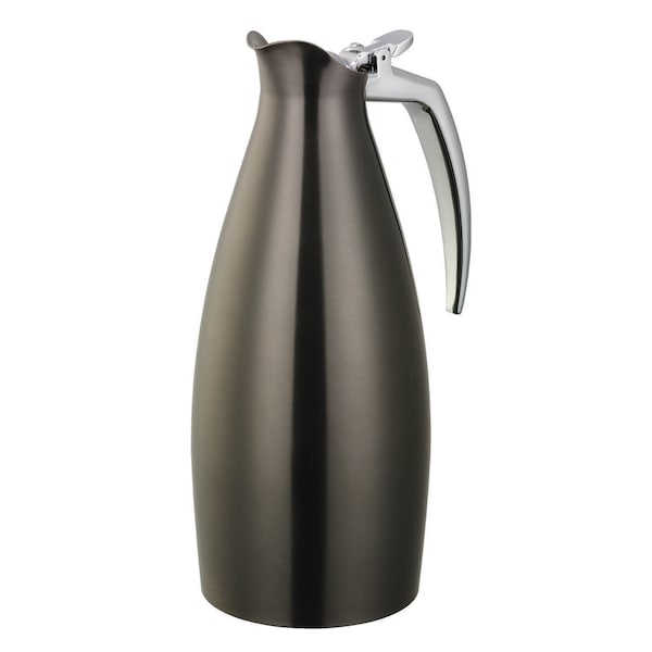 Service Ideas Altus Series Carafe Stainless Vacuum Insulated, 1 Liter, Dark Tungsten - ALTU10BSDT
