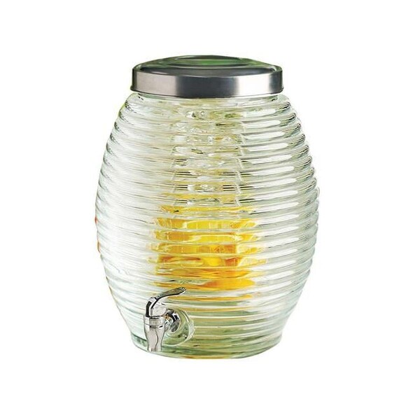 Circleware Torino 3.5 Gallon Beverage Dispenser with Ice Insert and Fuit Infuser - 69301