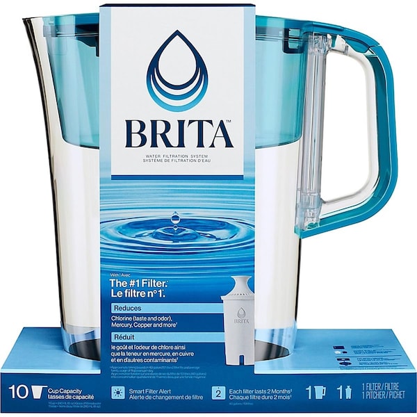 Clorox   Healthcare Clorox Sales Co Brita Div  Brita Tahoe Pitcher, Blue - 114736