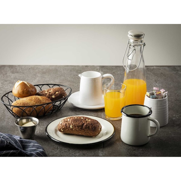 Tablecraft Round Resealable Carafe, Clr Glass, 17 oz - 10725