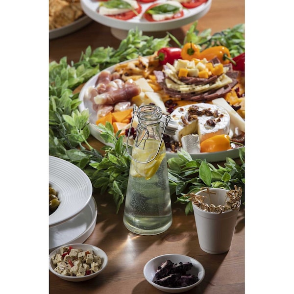 Tablecraft Round Resealable Carafe, Clr Glass, 17 oz - 10725