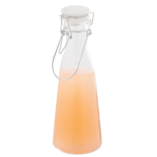 Tablecraft Round Resealable Carafe, Clr Glass, 17 oz - 10725