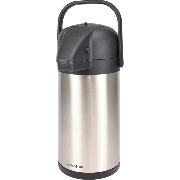 Coffee Pro Vacuum-insulated Airpot, 2.2 liter Capacity - CPAP22