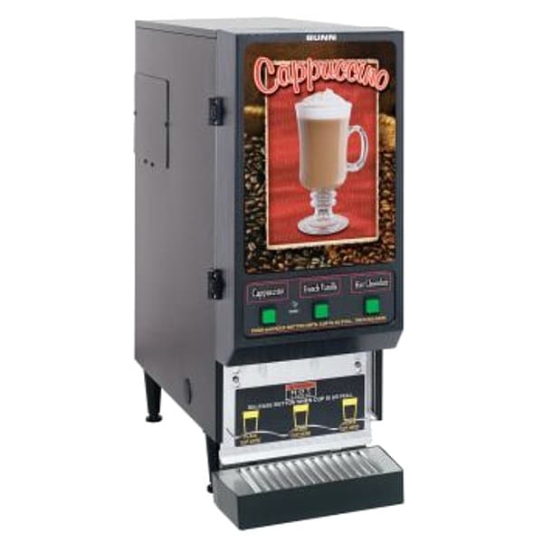 Bunn Cappuccino Dispenser, 1,800 W, 120V, 4 lb - SET00.0197
