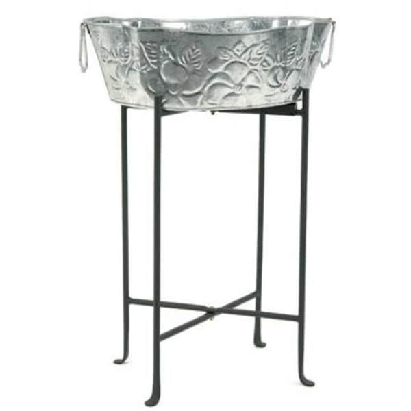 Achla Designs Achla CWI-03 Large Black Wrought Iron Floor Stand - CWI-03
