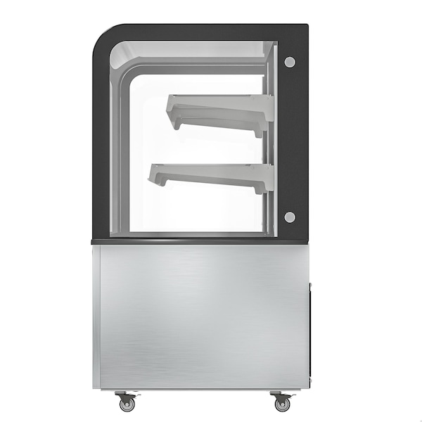 Koolmore 71 in. Dry Bakery Display Case with Front Curved Glass Protection, 20 cu ft. - BDC-20C