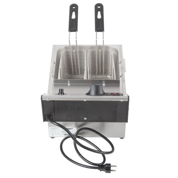 Vollrath Co Vollrath Cayenne Standard Duty Electric Fryers, Countertop Fryer, 10 Lb. - 40706