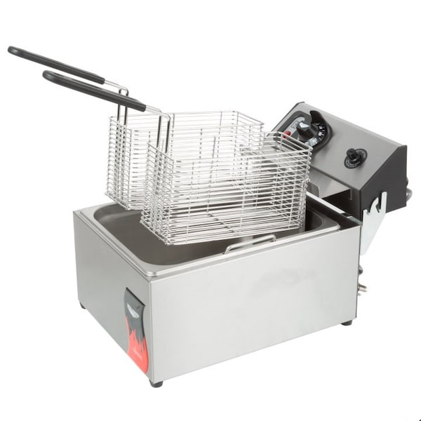 Vollrath Co Vollrath Cayenne Standard Duty Electric Fryers, Countertop Fryer, 10 Lb. - 40706