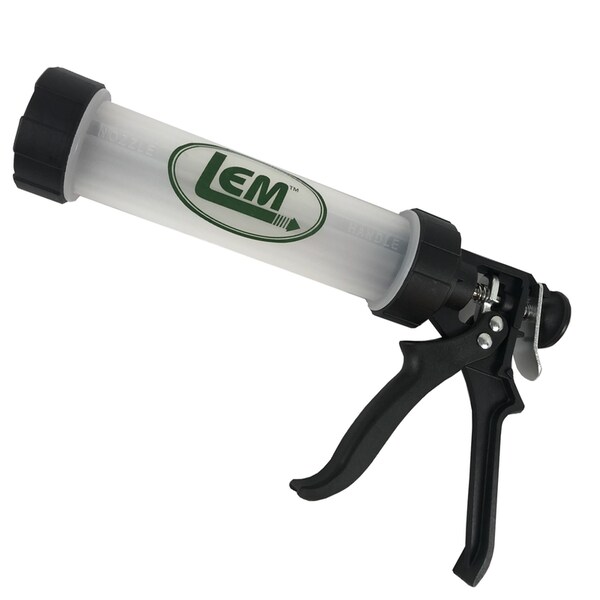 Lem Products LEM Black/Clear ABS Plastic/Stainless Steel Jerky Gun - 555