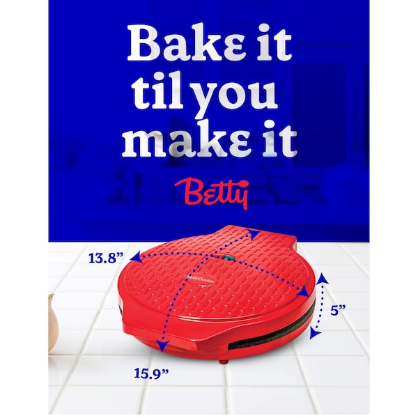 Betty Crocker Pizza Maker - BC-2958CR