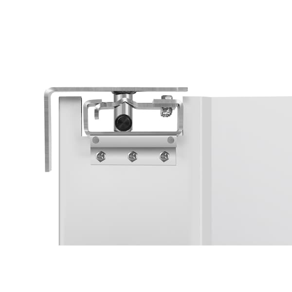 Koolmore Commercial Double Aluminum Swinging Traffic Door - 72 In. x  84 In. Door Opening - KM-SWD36X2