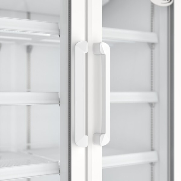 Koolmore 35 in. Commercial 2-Glass Door Merchandiser Refrigerator, 16.5 cu. ft. in White KM-MDR-2GD-35 - KM-MDR-2GD-35