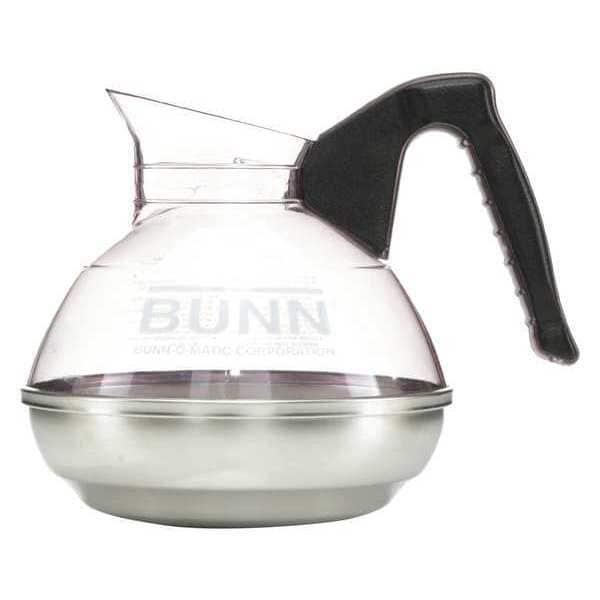 Bunn Easy Pour Decanter, Black Handle, 64 oz. - 6100