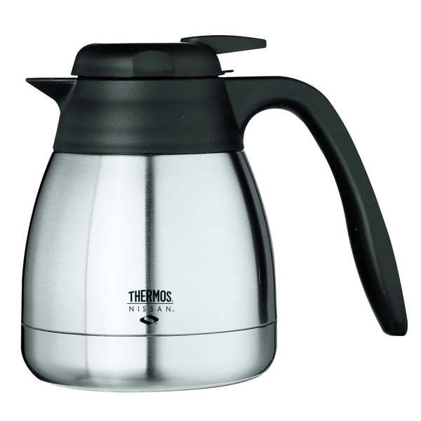 Thermos Vacuum Insulated Carafe, Lever Lid, 20 oz - TGS06SCARCA