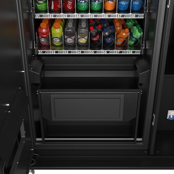Koolmore Refrigerated Vending Machine 48 Slots Featuring 49 Inch Touch Display, Bills, Coins, CC Reader - KM-VMRWT-48BCR
