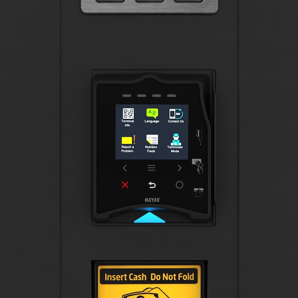 Koolmore Refrigerated Vending Machine 48 Slots Featuring 49 Inch Touch Display, Bills, Coins, CC Reader - KM-VMRWT-48BCR