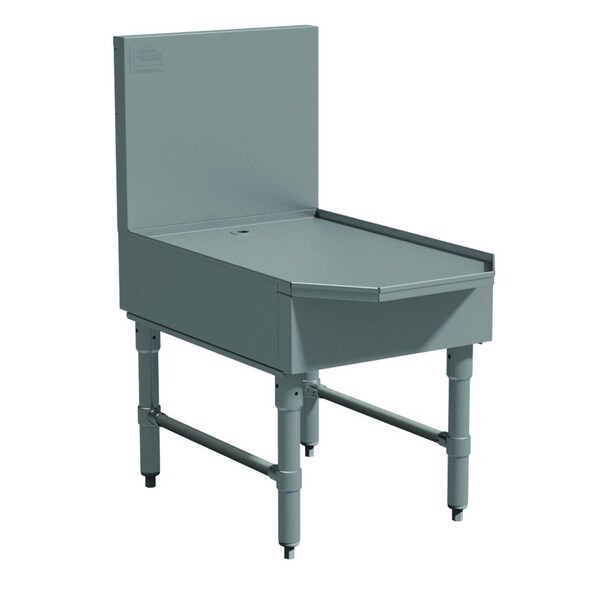 Advance Tabco Prestige corner filler 90 deg. fits 30 in. deep left & 20 in. deep right units - PRFD-3020