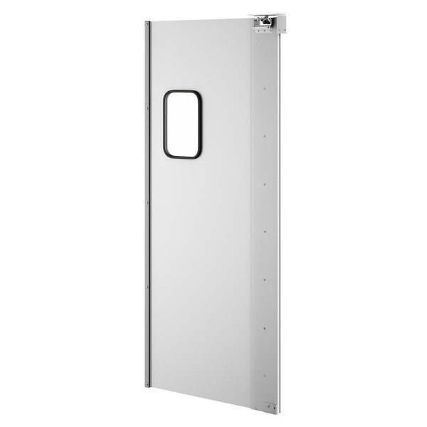 Koolmore Commercial Single Aluminum Swinging Traffic Door - 36 In. x 84 In. Door Opening - KM-SWD36