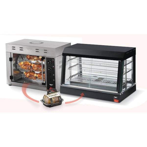 Vollrath Co Vollrath Cayenne Hot Food Merchandisers, 1440 Watts, 26 X 19 X 25 - 40733