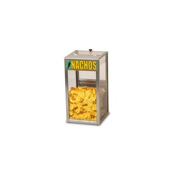 Winco Dwl Industries Co Benchmark USA, Nacho/Peanut/Popcorn Warmer/Merchandiser, Tempered Glass, 100 qt., 120V-50W - 51000