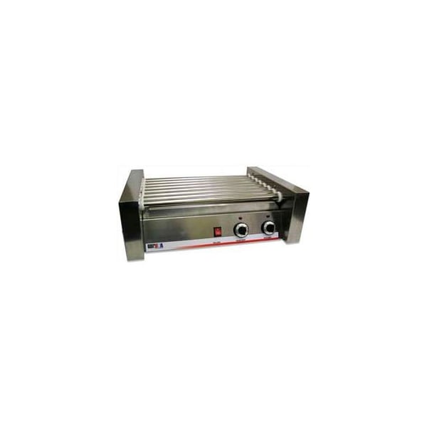 Winco Dwl Industries Co Benchmark USA, Hot Dog Roller Grills, Stainless Steel, 20 Hot Dogs, 120 Volt - 62020