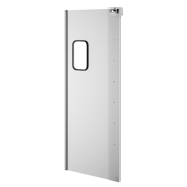 Koolmore Commercial Single Aluminum Swinging Traffic Door - 30 In. x 84 In. Door Opening - KM-SWD30