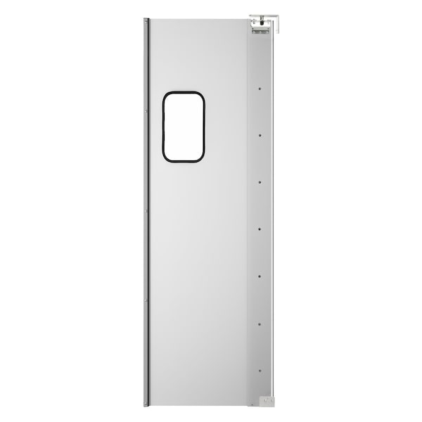 Koolmore Commercial Single Aluminum Swinging Traffic Door - 30 In. x 84 In. Door Opening - KM-SWD30