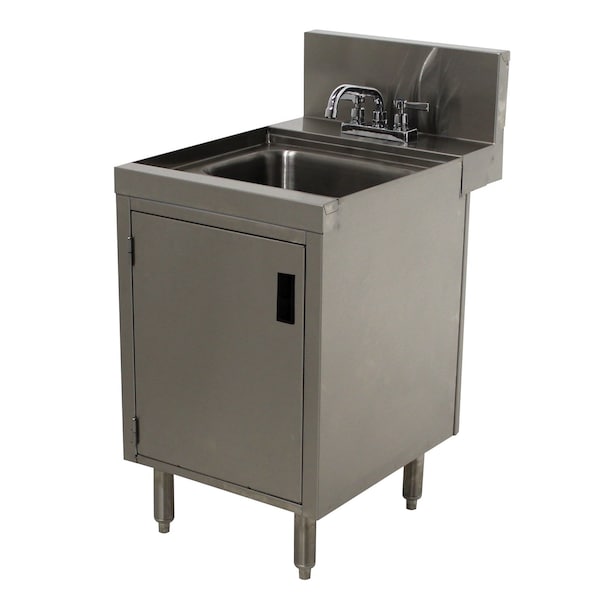 Advance Tabco Prestige Hand Sink underbar 12 in.W x 25 in.D x 36 in.H - PRHSC-24-12