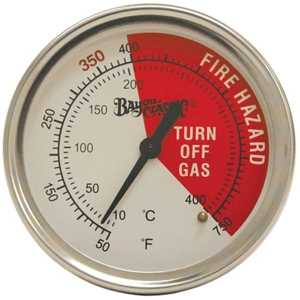 Bayou Classic Fryer Thermometer, 50 to 750 deg F - 5070