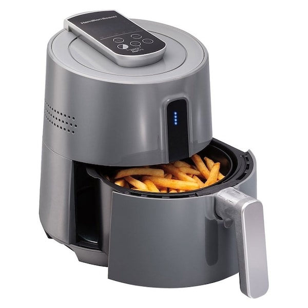 Hamilton Beach Air Fryer, 25 L Capacity, 1400 W, Gray - 35051