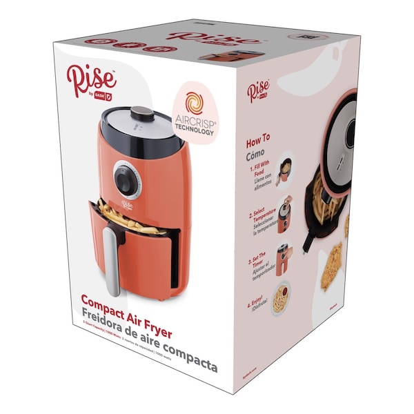 Rise By Dash Rise by Dash Orange 2 qt Air Fryer - RCAF160GBOR02