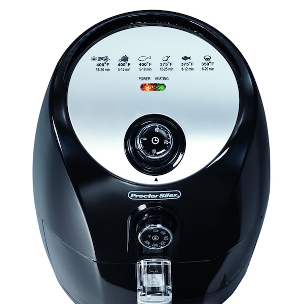 Proctor-Silex Proctor Silex Black 1.5 L Programmable Air Fryer - 35055