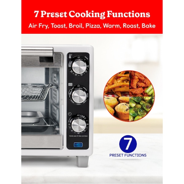 Betty Crocker AIR FRYER / CONVECTION, Toaster Oven - BC-4637W