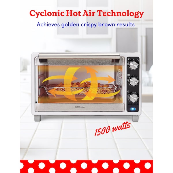 Betty Crocker AIR FRYER / CONVECTION, Toaster Oven - BC-4637W