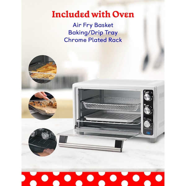 Betty Crocker AIR FRYER / CONVECTION, Toaster Oven - BC-4637W
