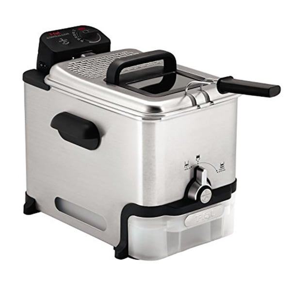 T-Fal/Wearever T-Fal Ultimate EZ Clean Pro Stainless Steel Immersion Deep Fryer - Silver - FR800050